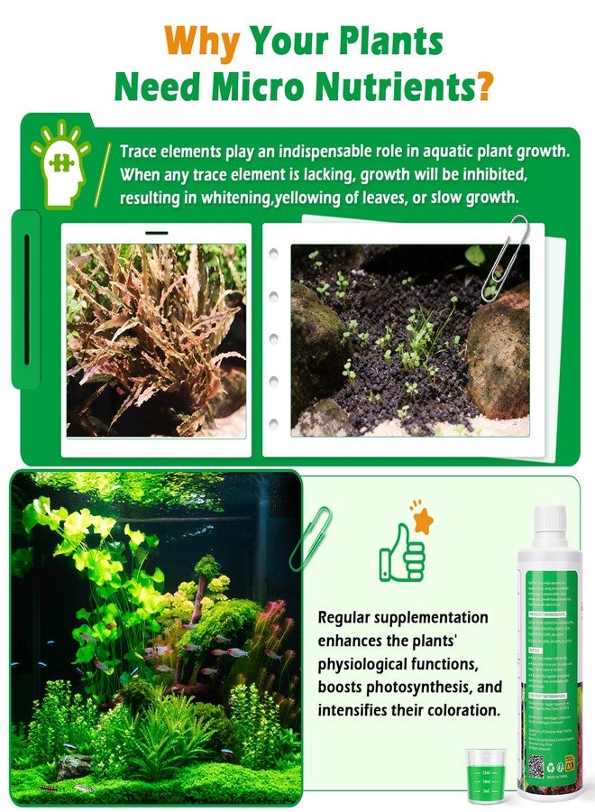 Hygger CO2 HC035 All-in-One Liquid Aquarium Plant Fertilizer - with Essential Micro & Macro Nutrients for Freshwater Planted Tanks, 150ml/500ml/1000ml (150mL) - Image 5